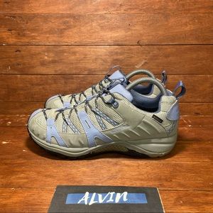 Merrell Gray and Blue Trail Shoes